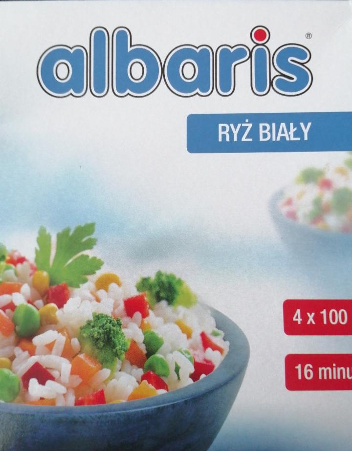 Zdjęcia - Albaris Ryż biały 400 g (4 x 100 g)