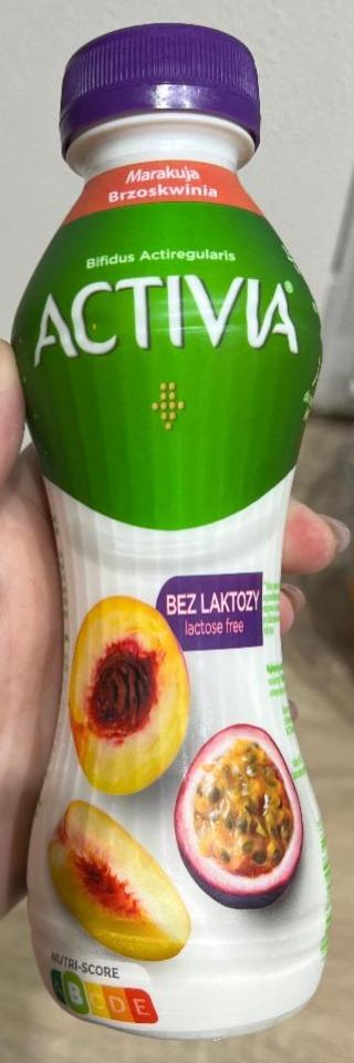 Zdjęcia - Activia Jogurt bez laktozy brzoskwinia marakuja 270 g