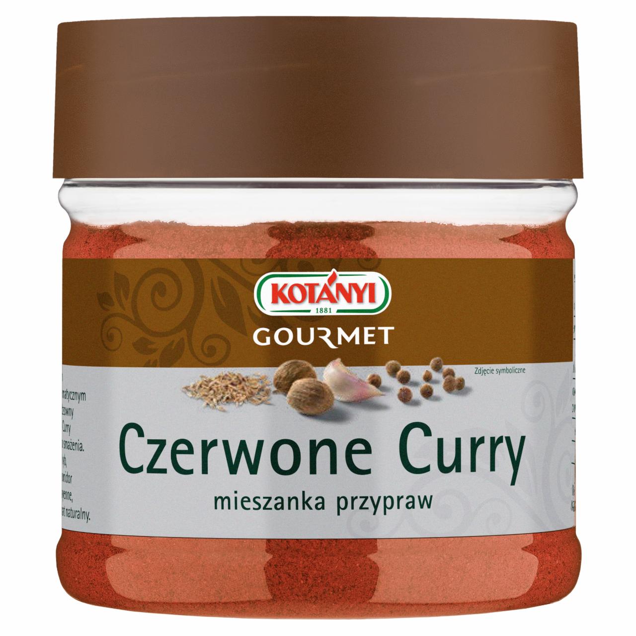 Zdjęcia - Kotányi Gourmet Mieszanka przypraw Czerwone Curry 180 g