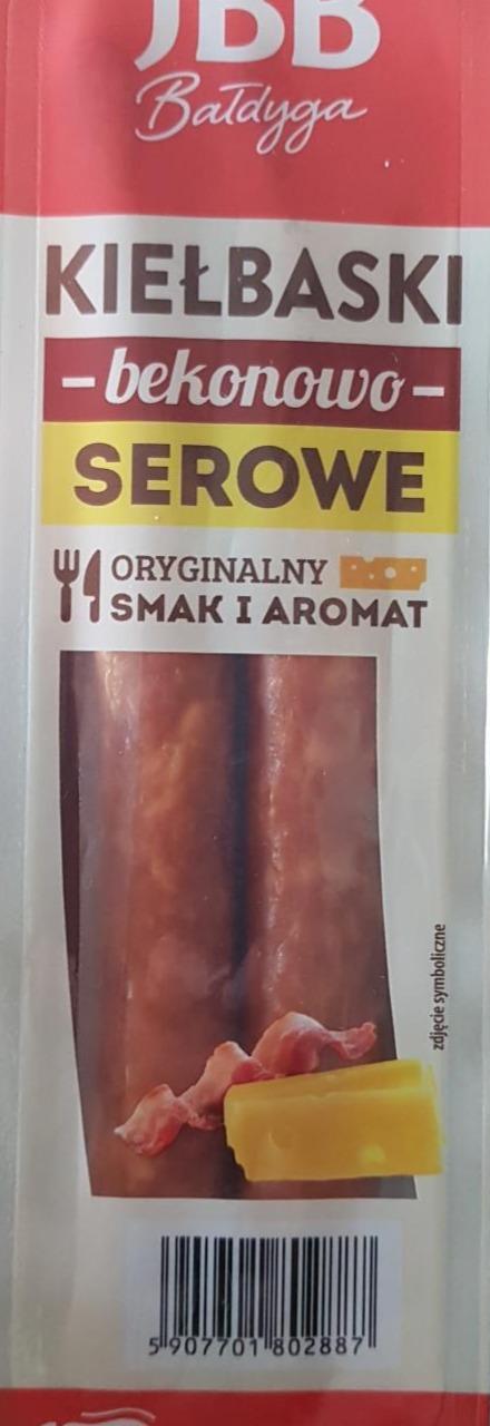 Zdjęcia - JBB Bałdyga Kiełbaski bekonowo serowe 190 g