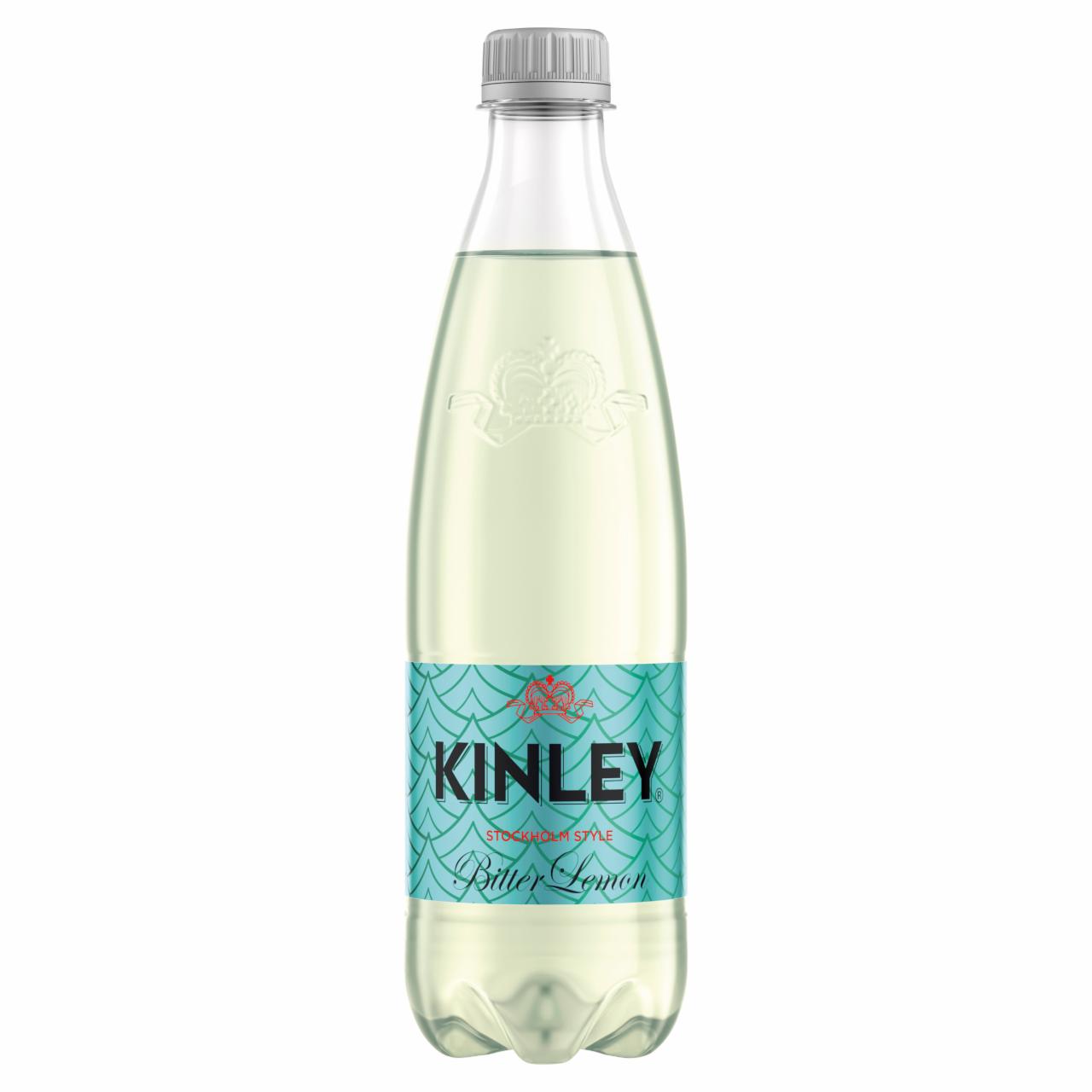 Zdjęcia - Kinley Bitter Lemon Napój gazowany 500 ml