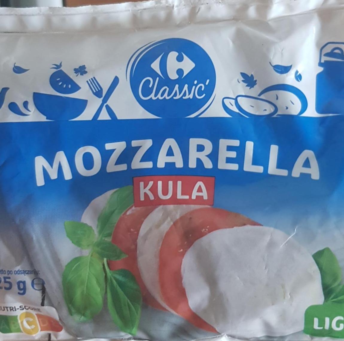 Zdjęcia - Mozzarella kula light Carrefour