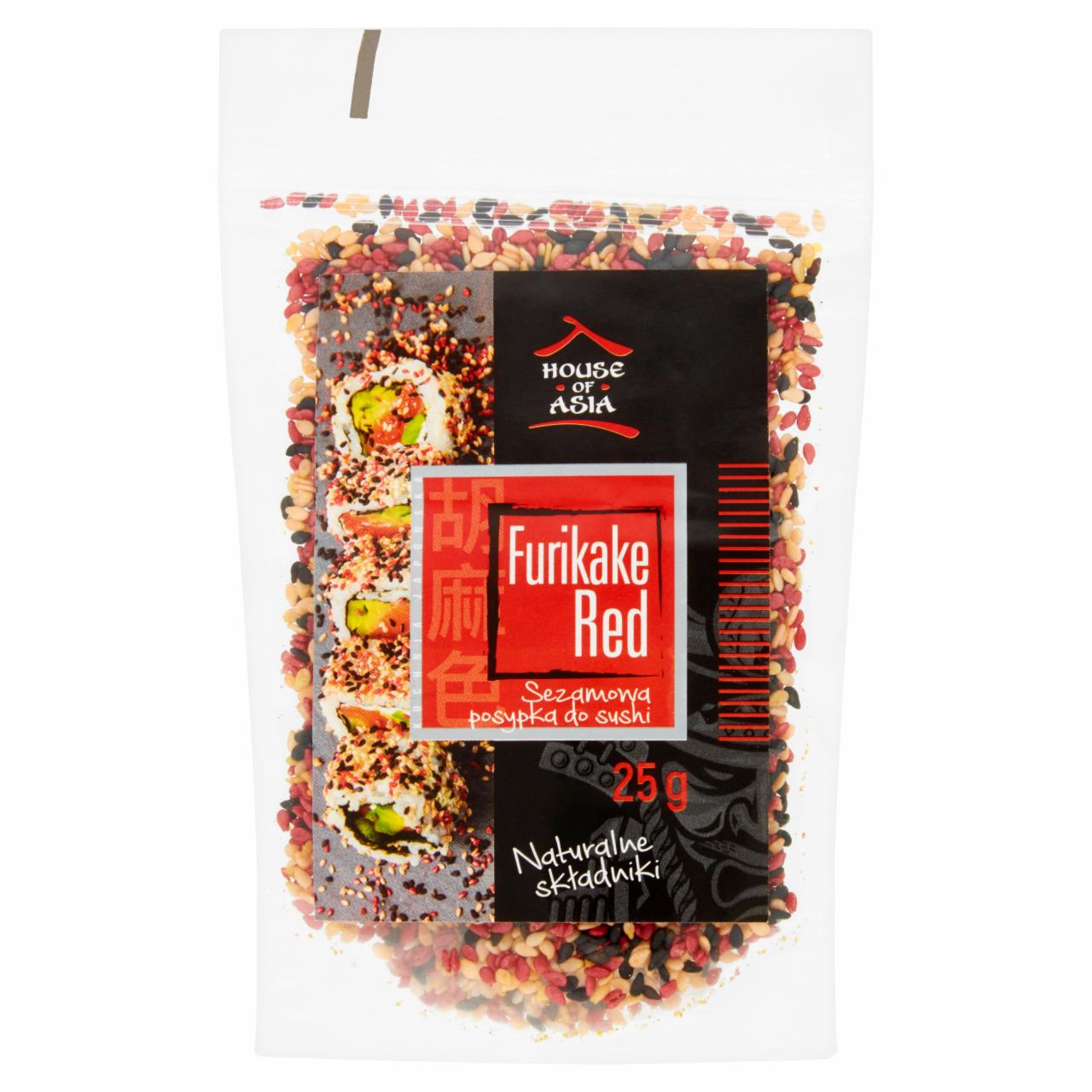 Zdjęcia - House of Asia Furikake Red Sezamowa posypka do sushi 25 g