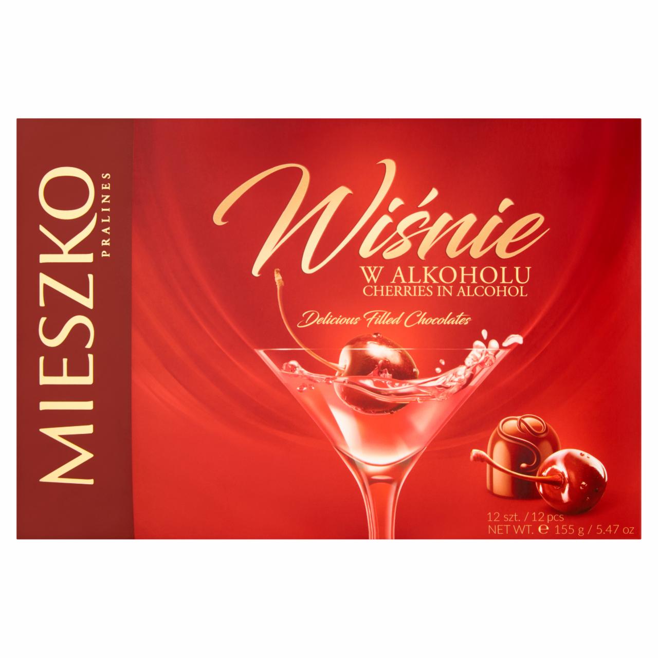 Zdjęcia - Mieszko Wiśnie w alkoholu 155 g