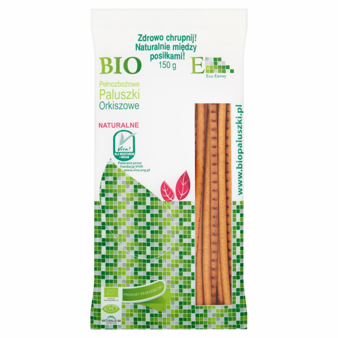 Zdjęcia - Bio Pełnozbożowe paluszki orkiszowe naturalne 150 g