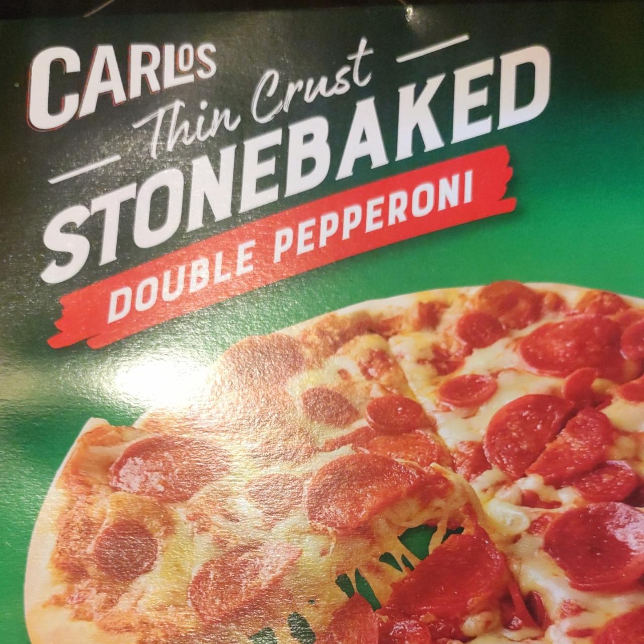 Zdjęcia - Stonebaked Double Pepperoni Carlos