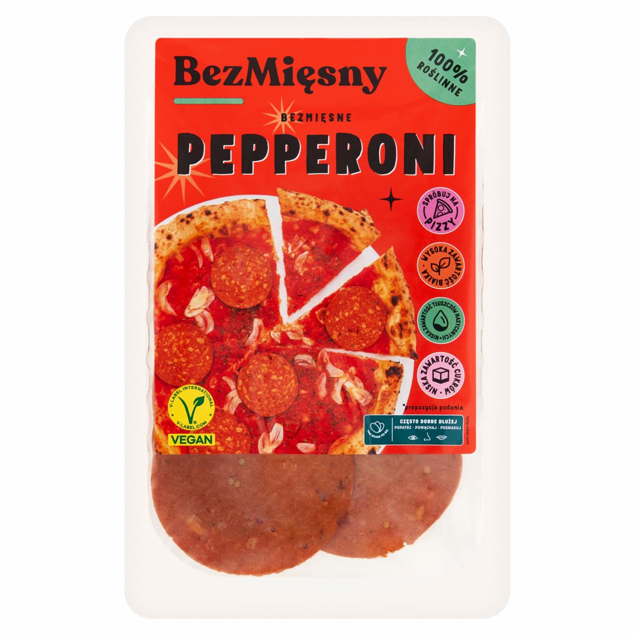 Zdjęcia - BezMięsny Bezmięsne pepperoni 100 g