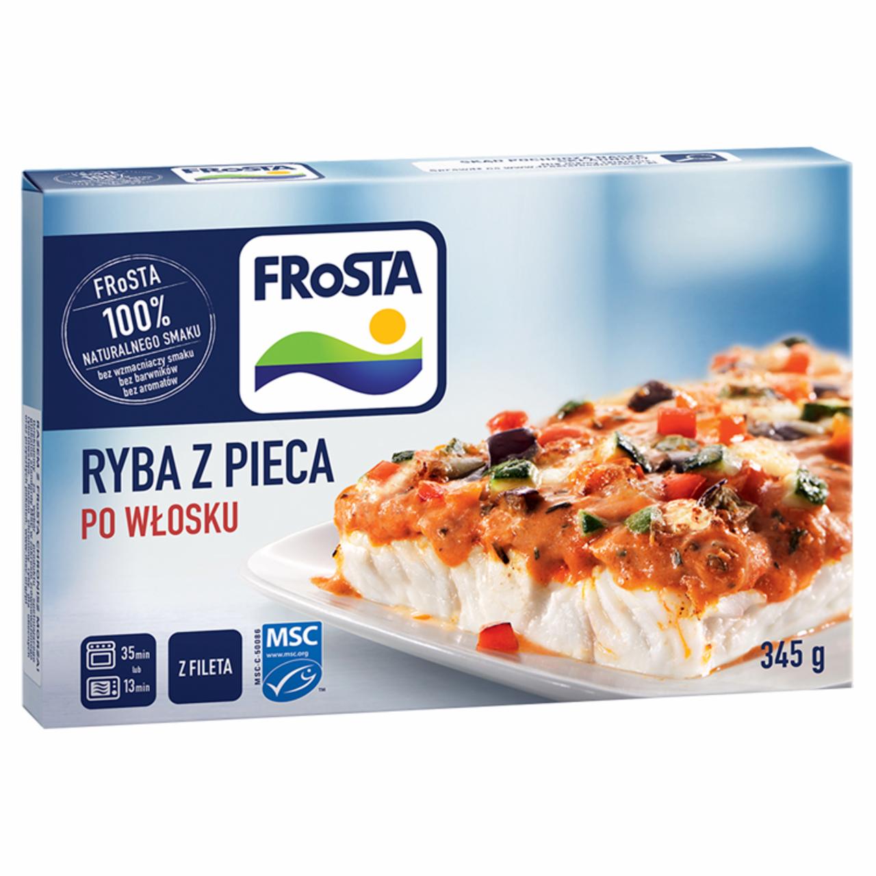 Zdjęcia - FRoSTA Ryba z pieca po włosku 345 g