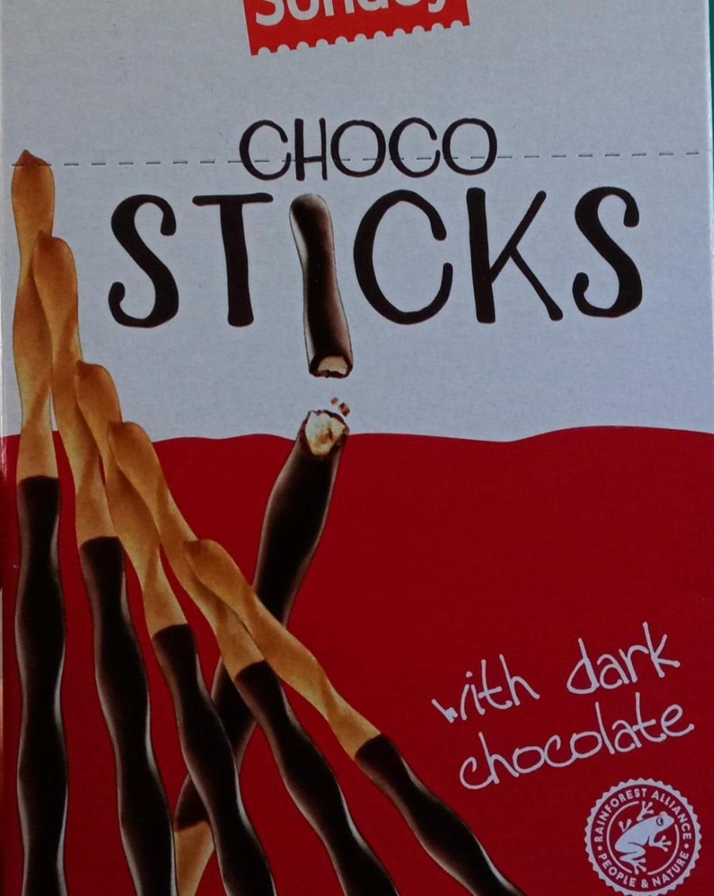 Zdjęcia - Choco sticks with dark chocolate Sondey