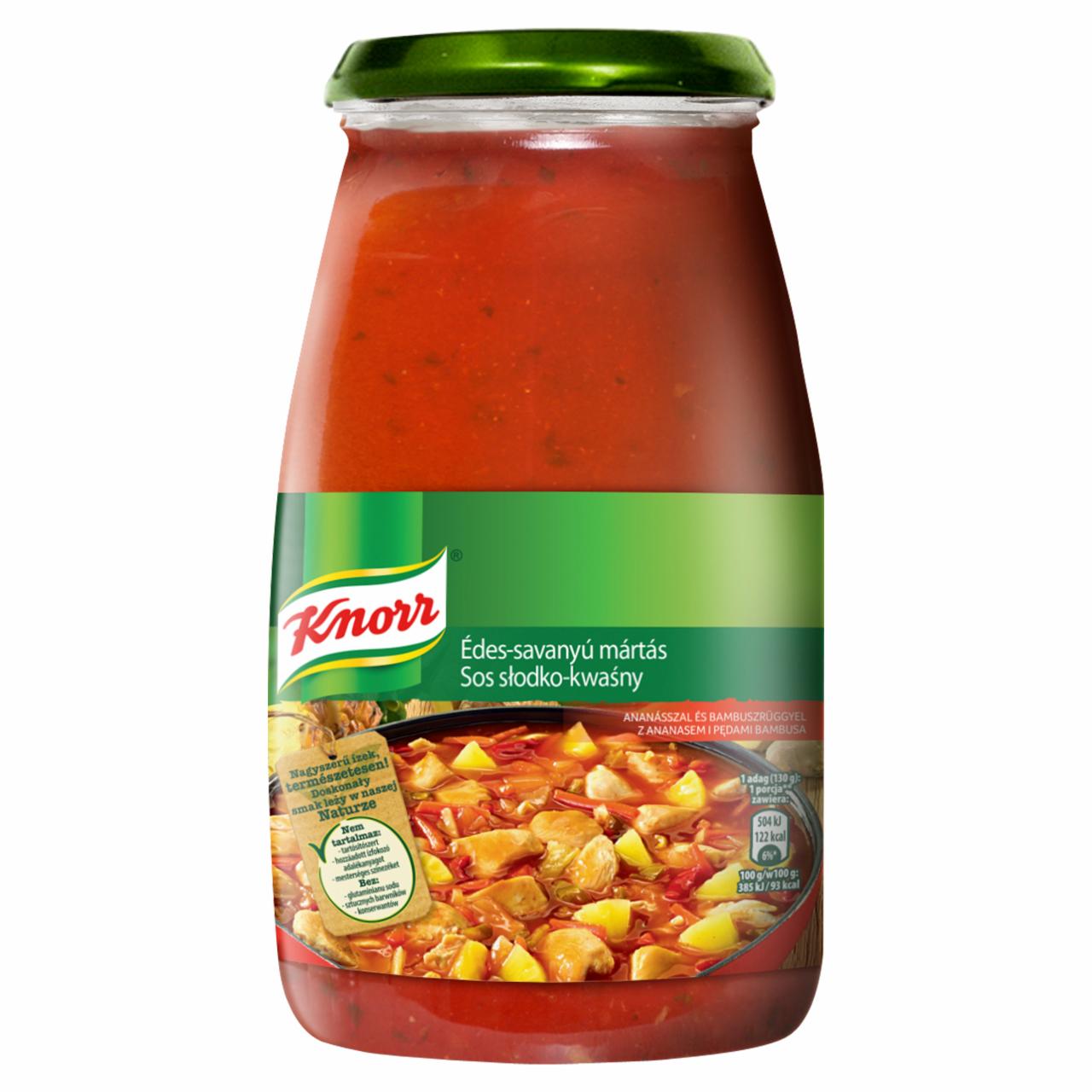 Zdjęcia - Knorr Sos słodko-kwaśny z ananasem i pędami bambusa 525 g