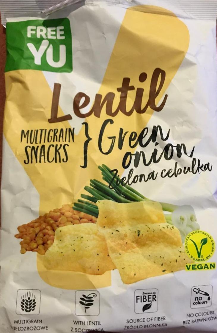 Zdjęcia - Lentil multigrain snack green onion FreeYu