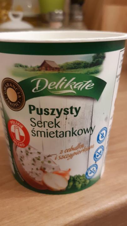 Zdjęcia - Puszysty serek śmietankowy Delikate