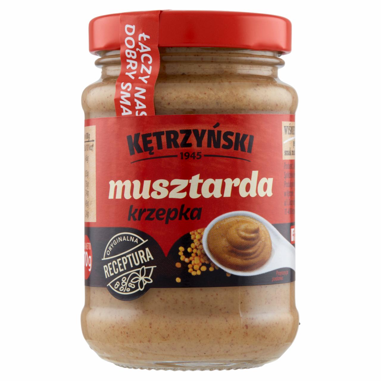 Zdjęcia - Kętrzyński Musztarda krzepka 170 g