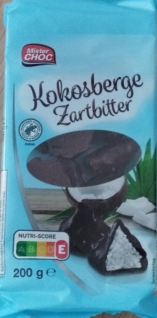 Zdjęcia - Kokosberge zartbitter Mister Choc