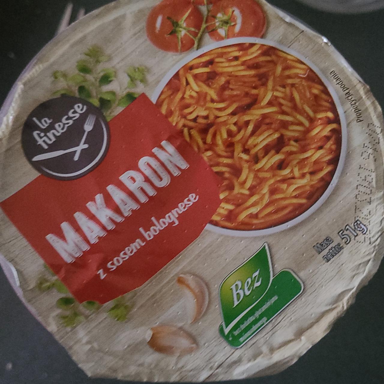 Zdjęcia - Makaron z sosem bolognese La Finesse