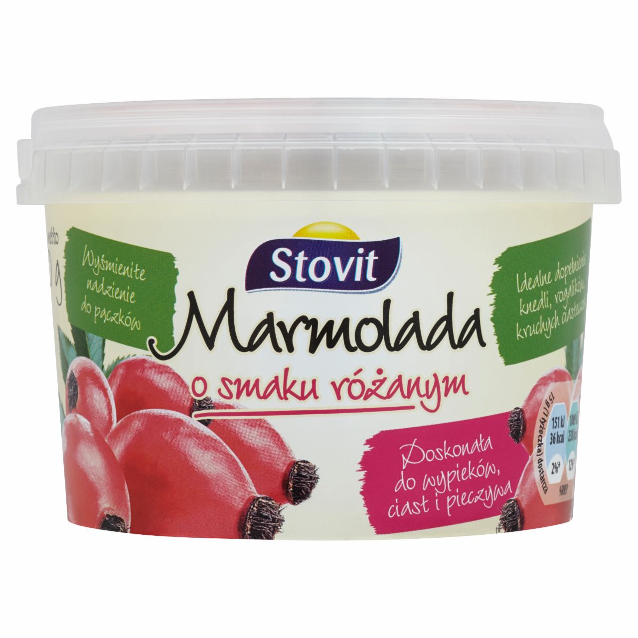 Zdjęcia - Stovit Marmolada o smaku różanym 600 g