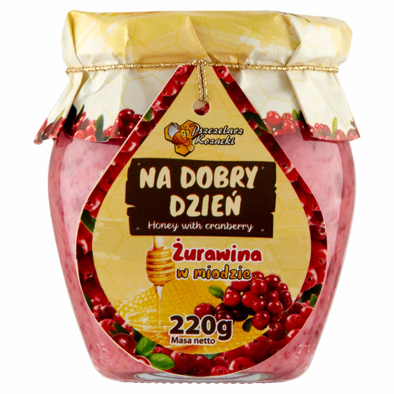 Zdjęcia - Żurawina w miodzie 220 g