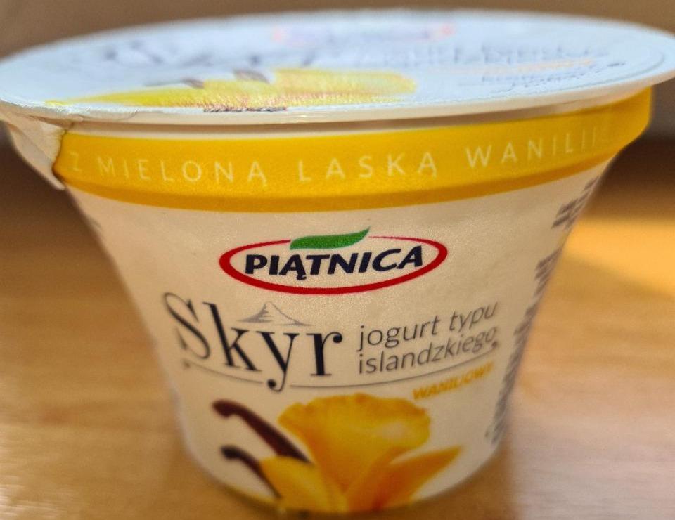 Zdjęcia - Skyr jogurt typu islandzkiego waniliowy Piątnica