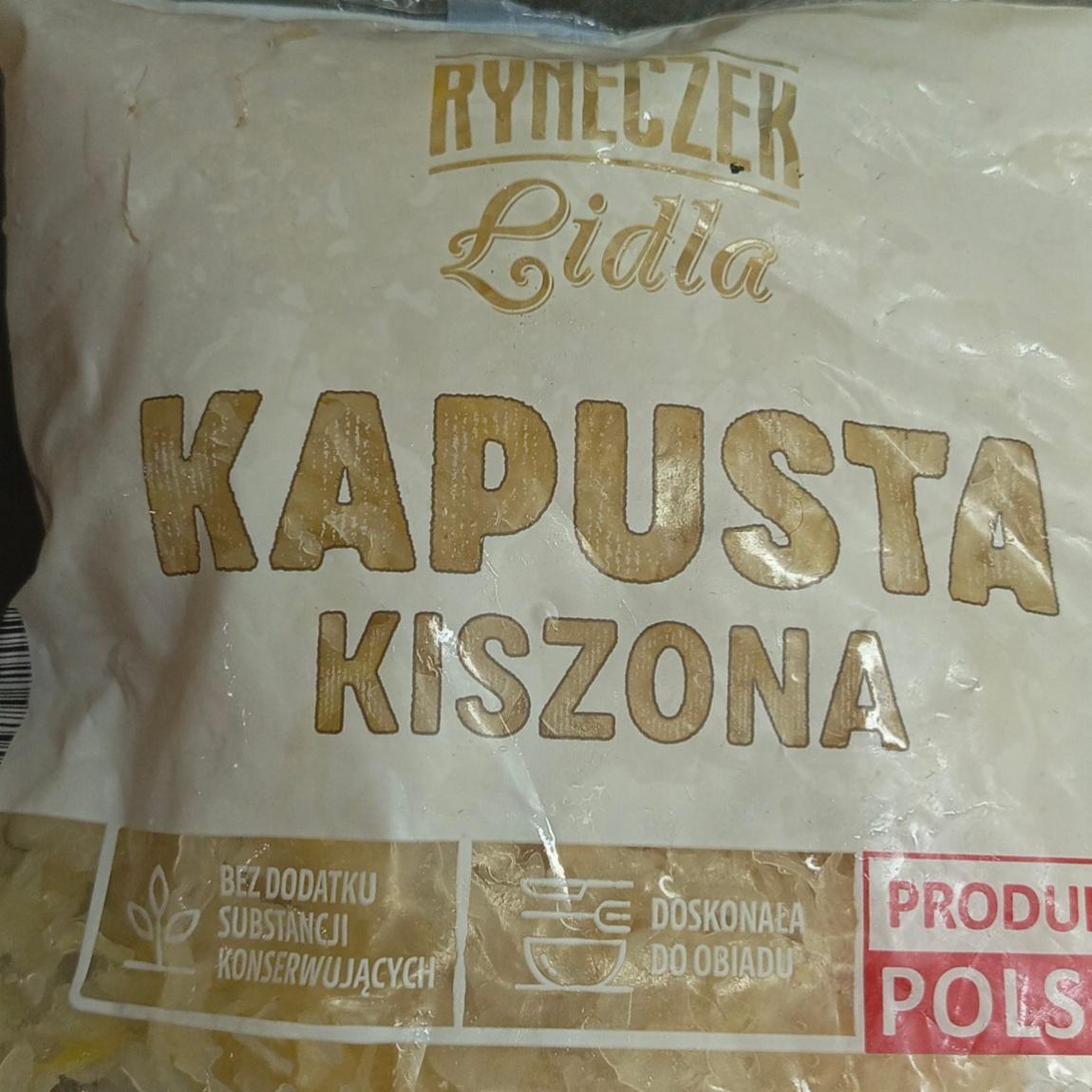 Zdjęcia - Kapusta kiszona Ryneczek lidla