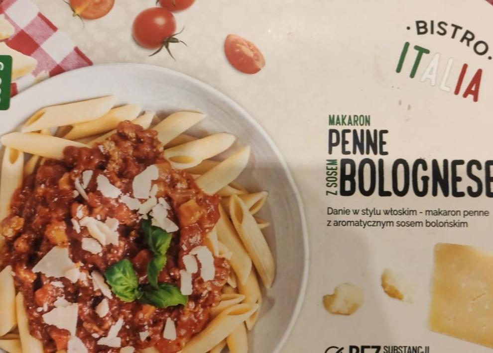 Zdjęcia - Makaron penne z sosem bolońskim Bistro Italia