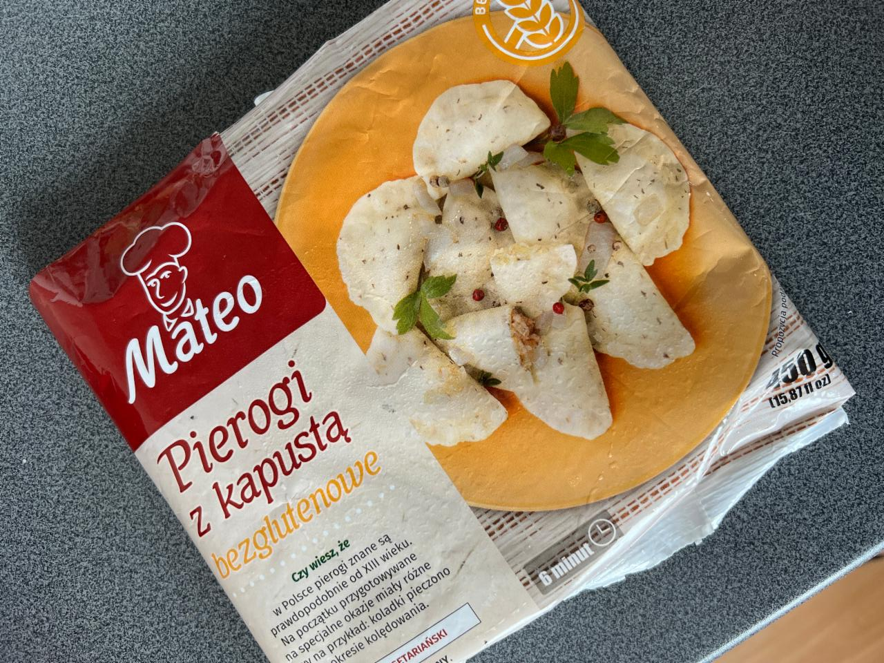 Zdjęcia - Pierogi z kapustą bezglutenowe Mateo