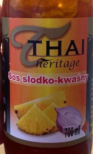 Zdjęcia - Sos słodko kwaśny Thai heritage