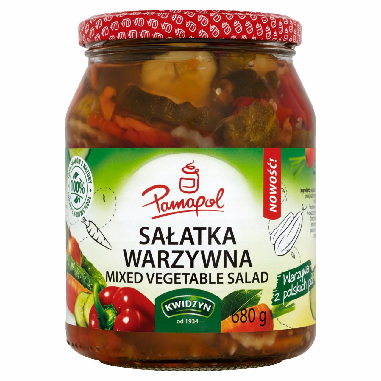 Zdjęcia - Pamapol Sałatka warzywna 680 g