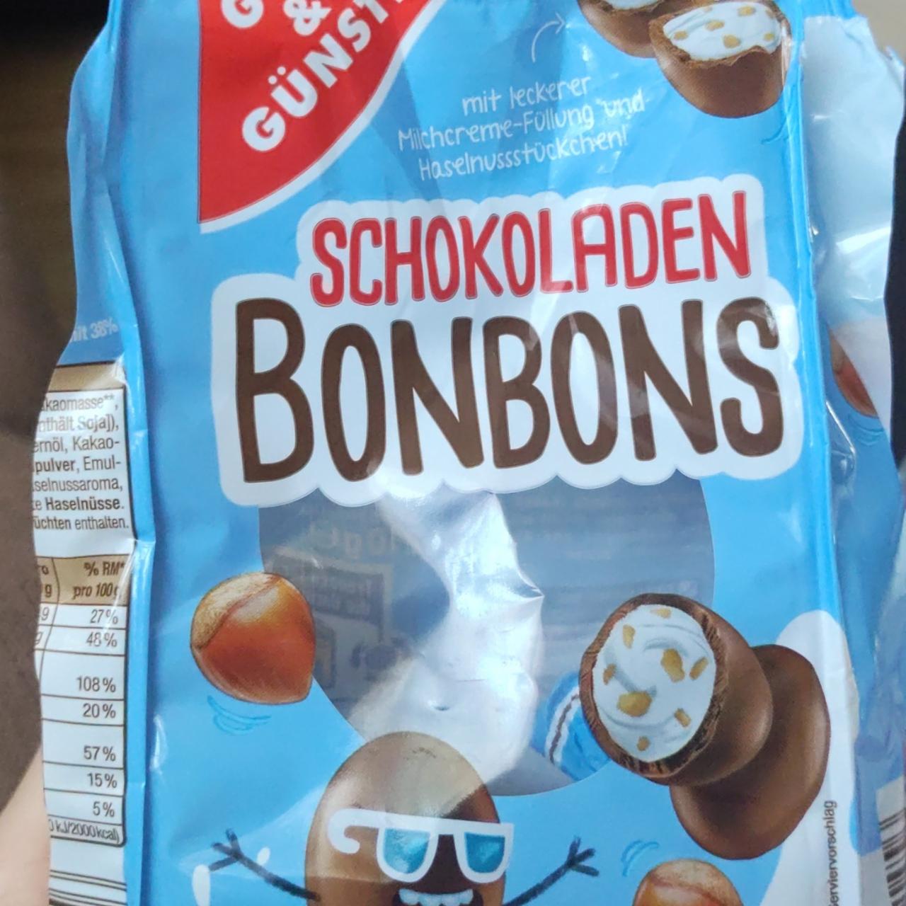 Zdjęcia - Schokoladen Bonbons Gut & Günstig