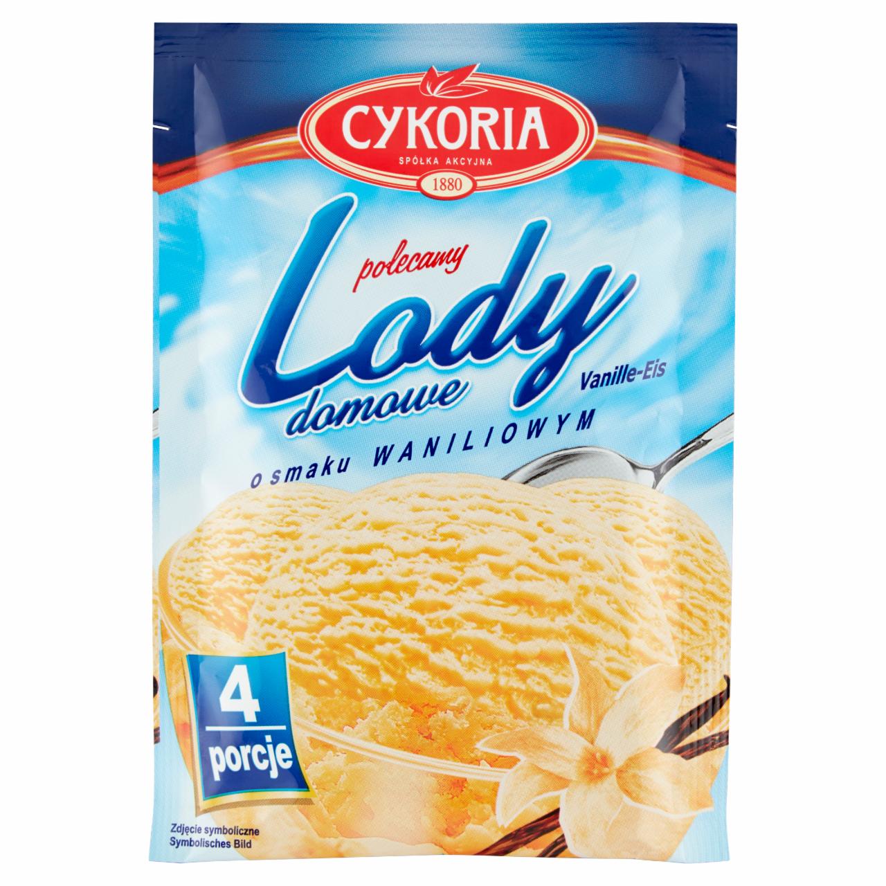 Zdjęcia - Cykoria Lody domowe o smaku waniliowym 60 g