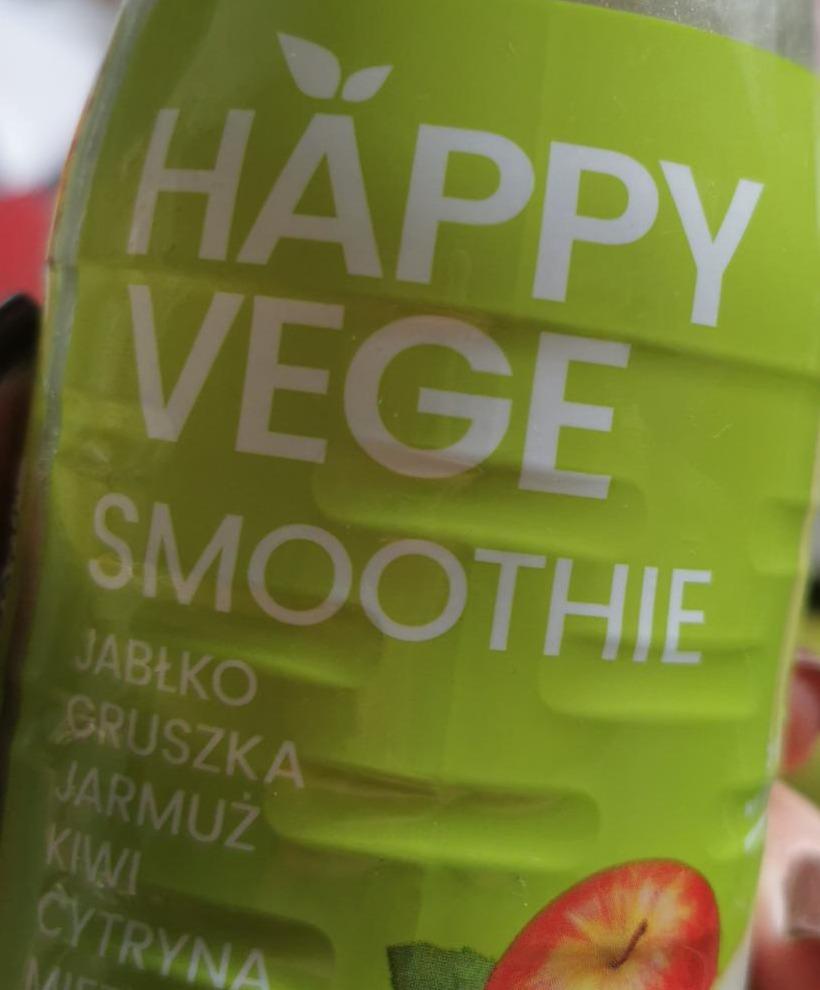 Zdjęcia - Smoothie jabłko gruszka jarmuż kiwi cytryna mięta Happy Vege