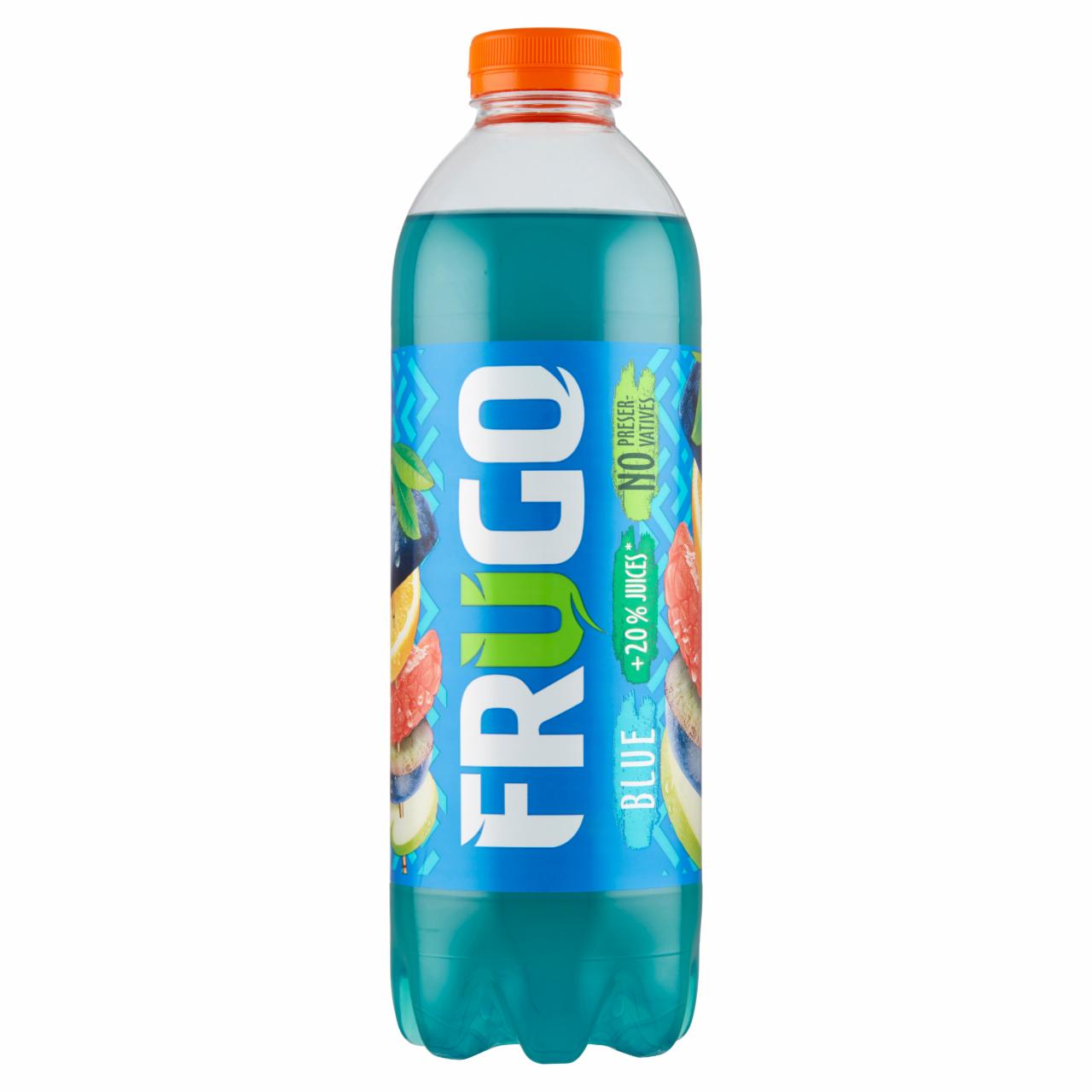 Zdjęcia - Frugo Napój wieloowocowy niegazowany niebieskie 1,1 l