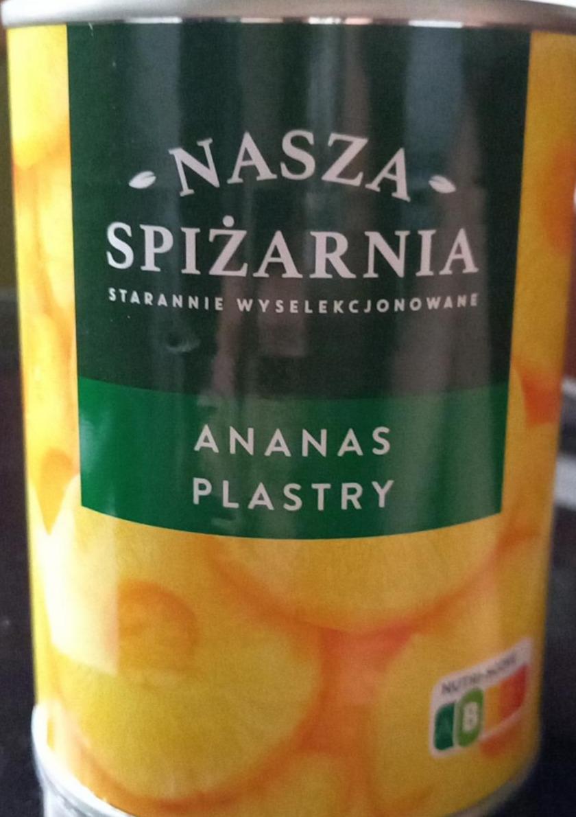 Zdjęcia - ananas plastry Nasza spiżarnia