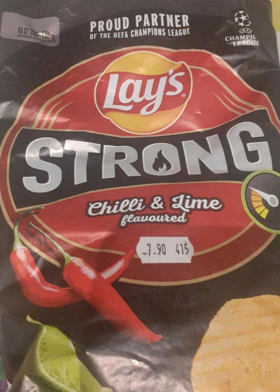 Zdjęcia - Strong chili & lime Lay's