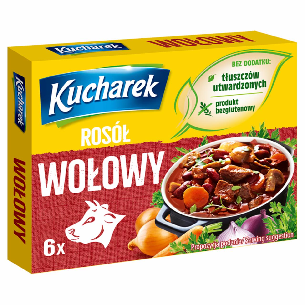 Zdjęcia - Kucharek Rosół wołowy 60 g (6 x 10 g)