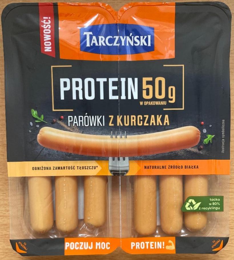 Zdjęcia - Protein parówki z kurczaka Tarczyński