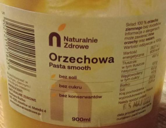 Zdjęcia - orzechowa pasta smootch Naturalnie Zdrowe