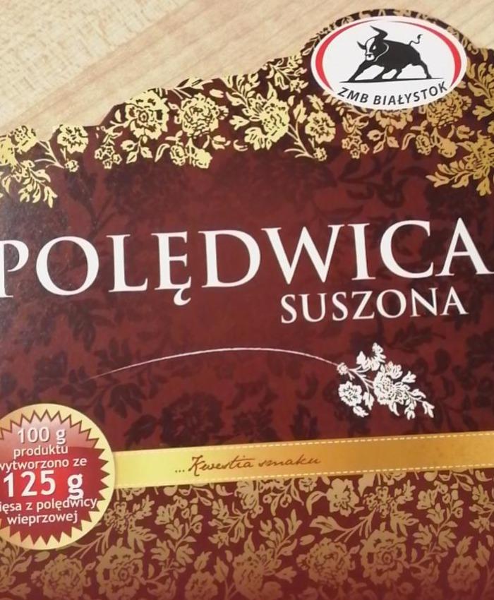 Zdjęcia - Polędwica suszona ZMB Białystok