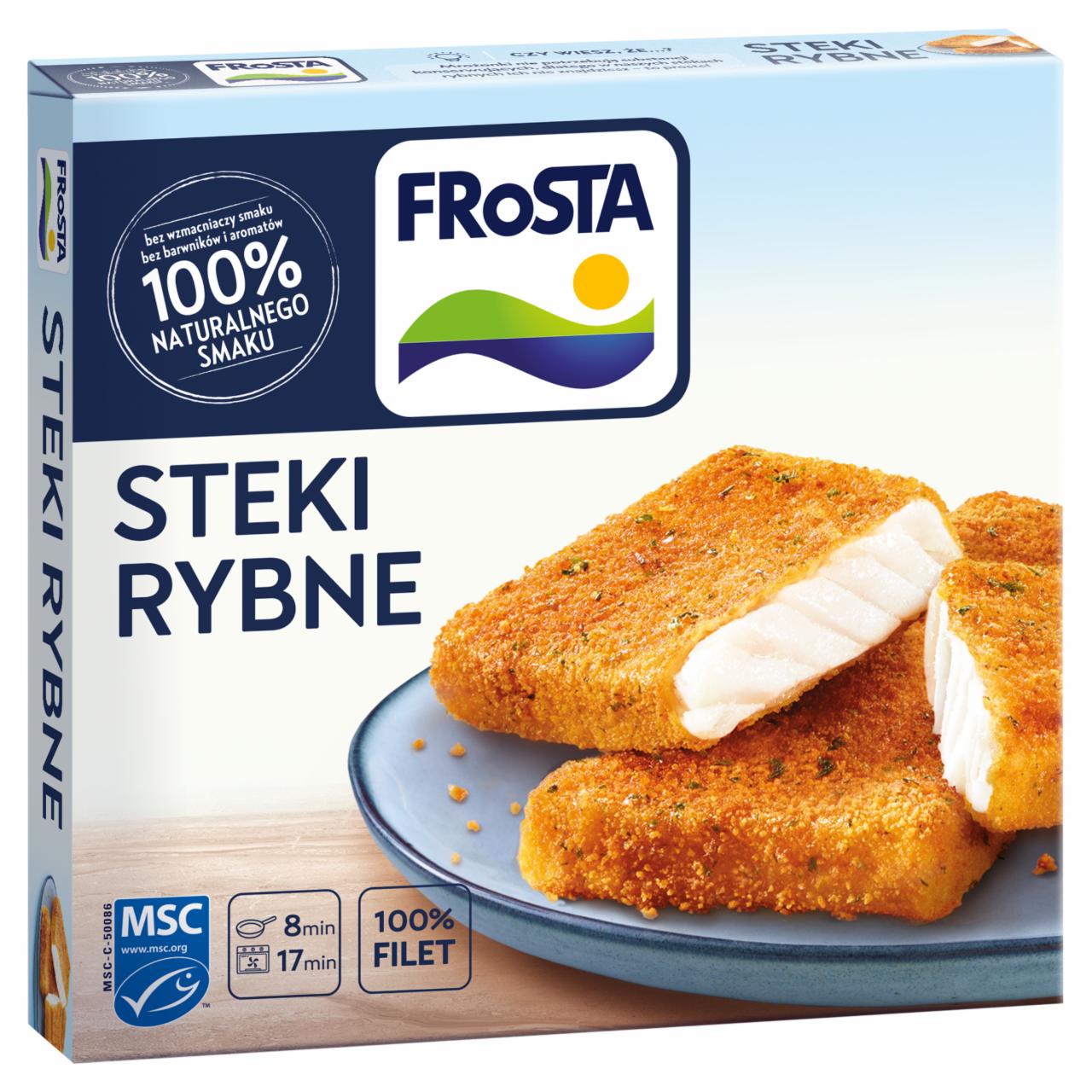 Zdjęcia - FRoSTA Steki rybne z fileta 250 g (2 sztuki)