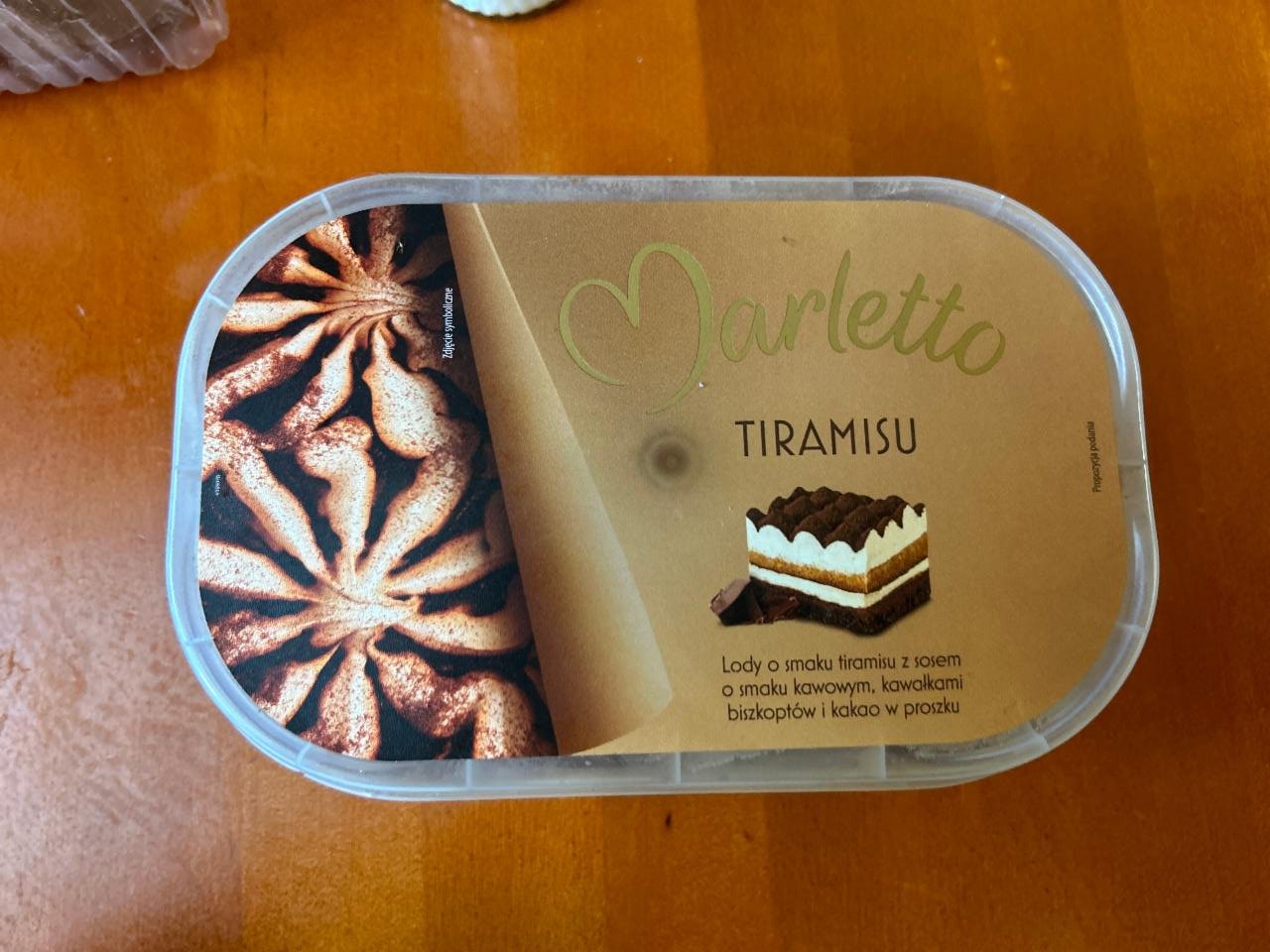 Zdjęcia - Lody o smaku tiramisu Marletto