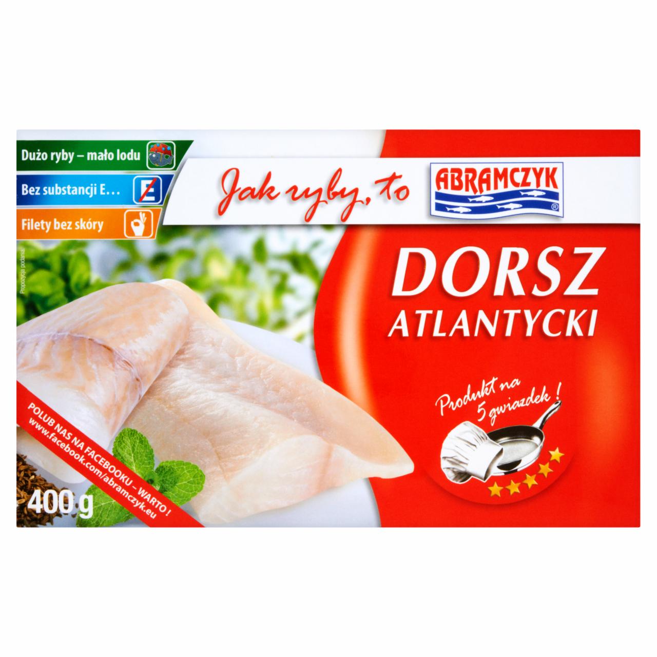 Zdjęcia - Dorsz atlantycki 400 g Abramczyk