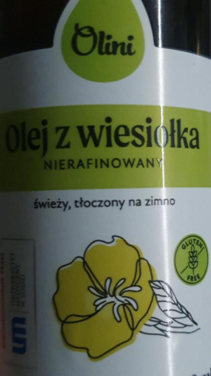 Zdjęcia - Olej z wiesiołka niereatyfikowany Olini