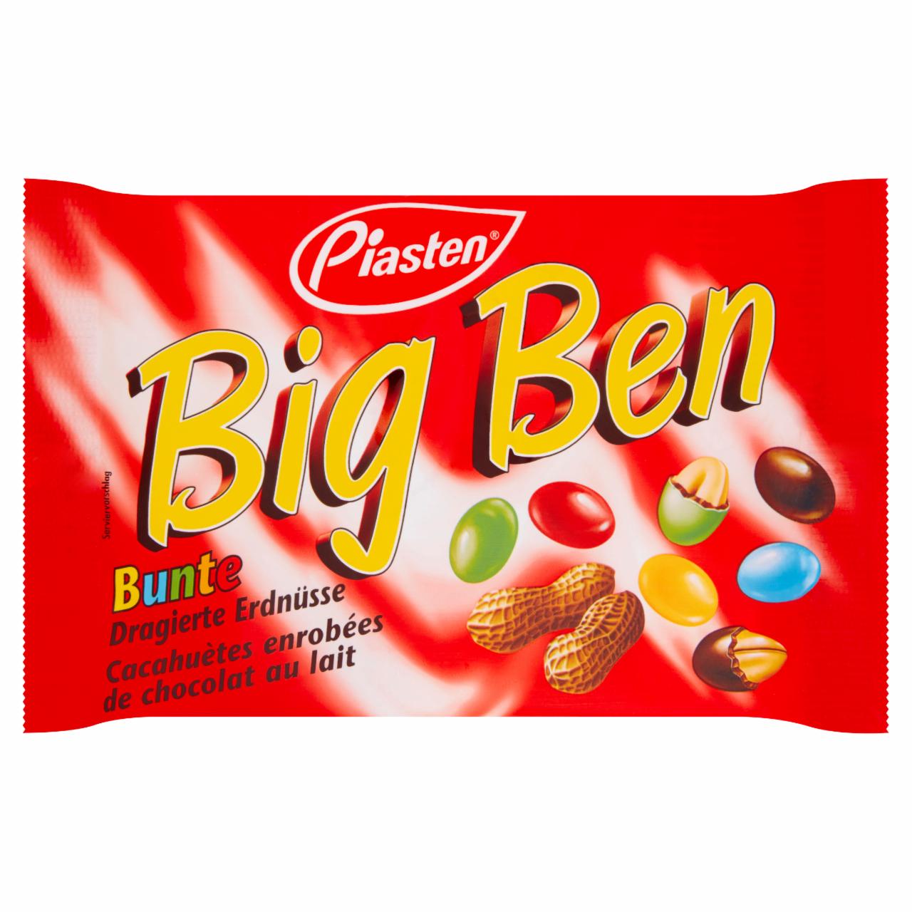 Zdjęcia - Piasten Big Ben Orzeszki ziemne w mlecznej czekoladzie 100 g