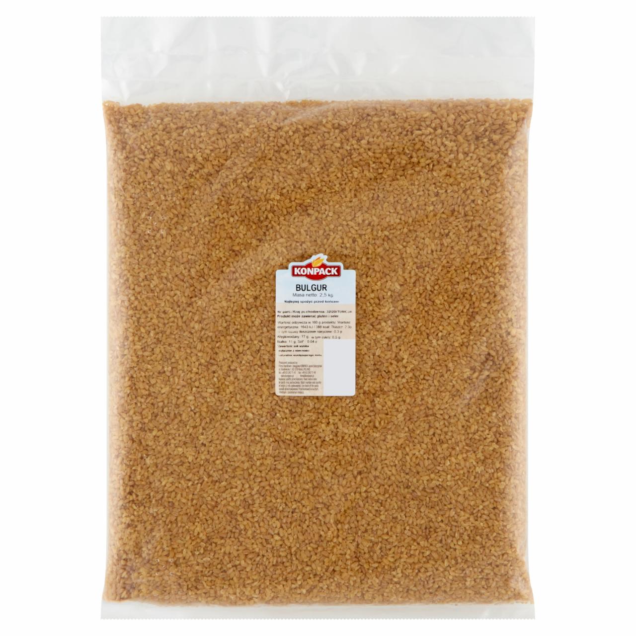 Zdjęcia - Konpack Kasza bulgur 2,5 kg