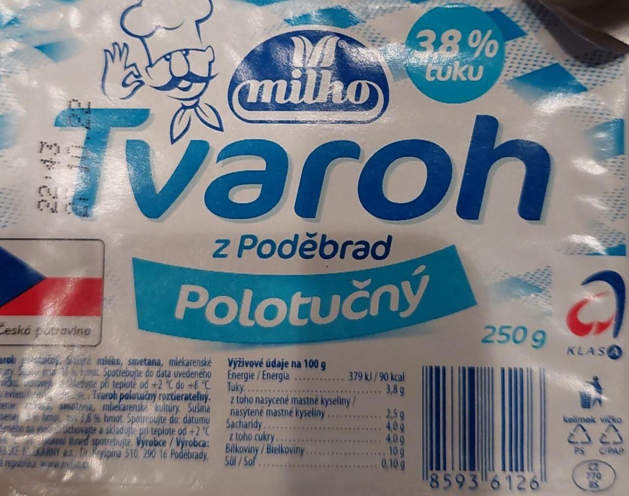 Zdjęcia - Tvaroh Polotucny Milko