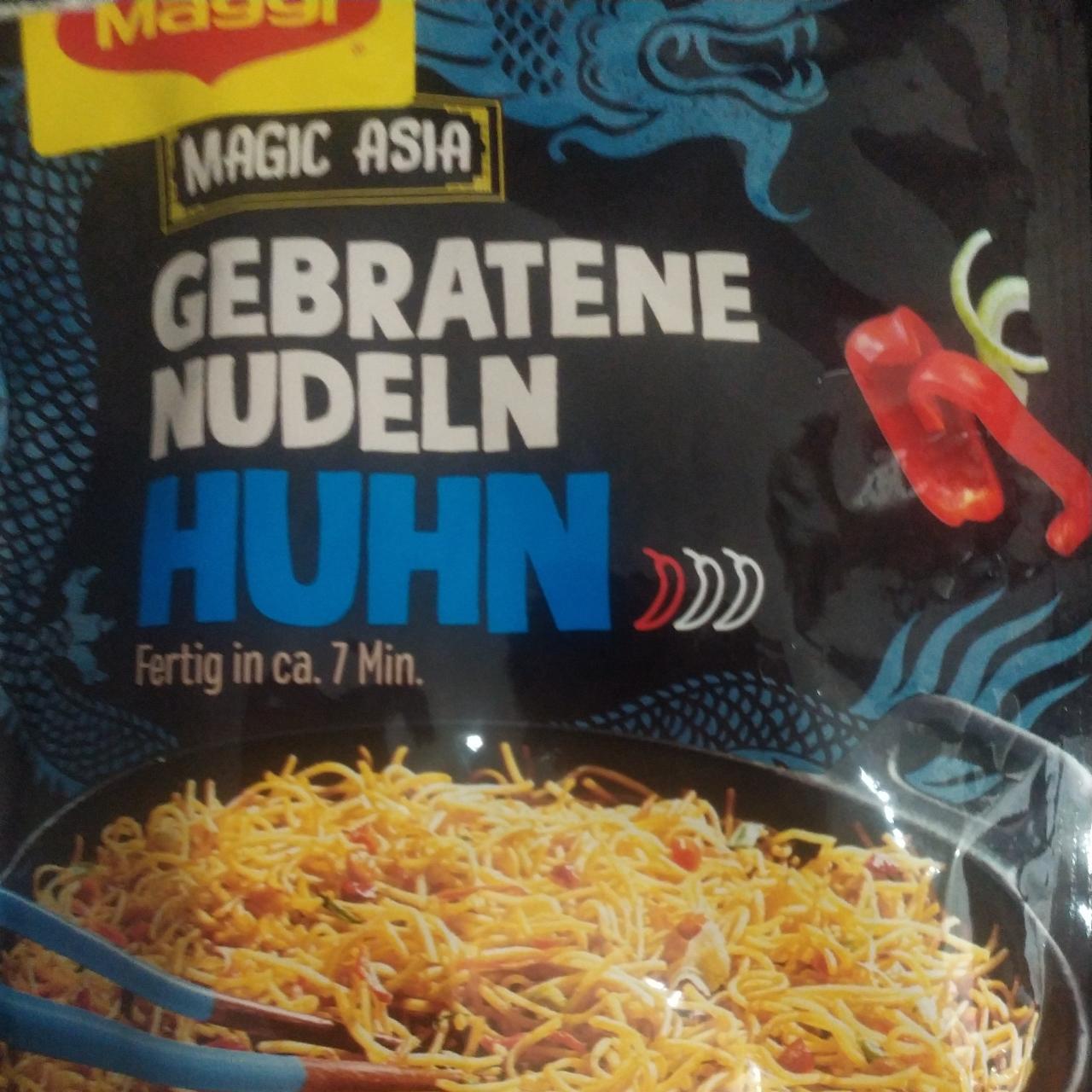 Zdjęcia - Maggi Gebratene Nudeln Huhn