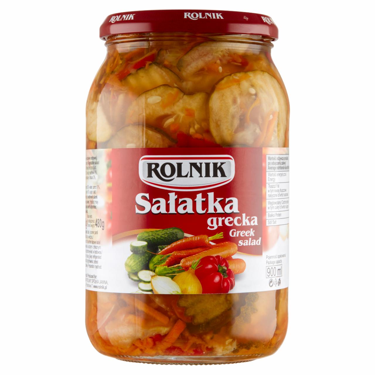 Zdjęcia - Rolnik Sałatka grecka 850 g