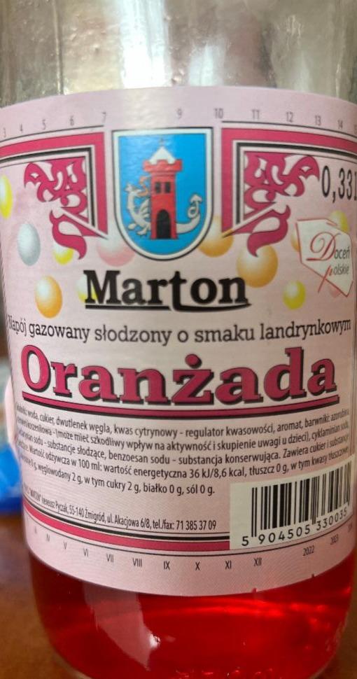 Zdjęcia - Marton Oranżada