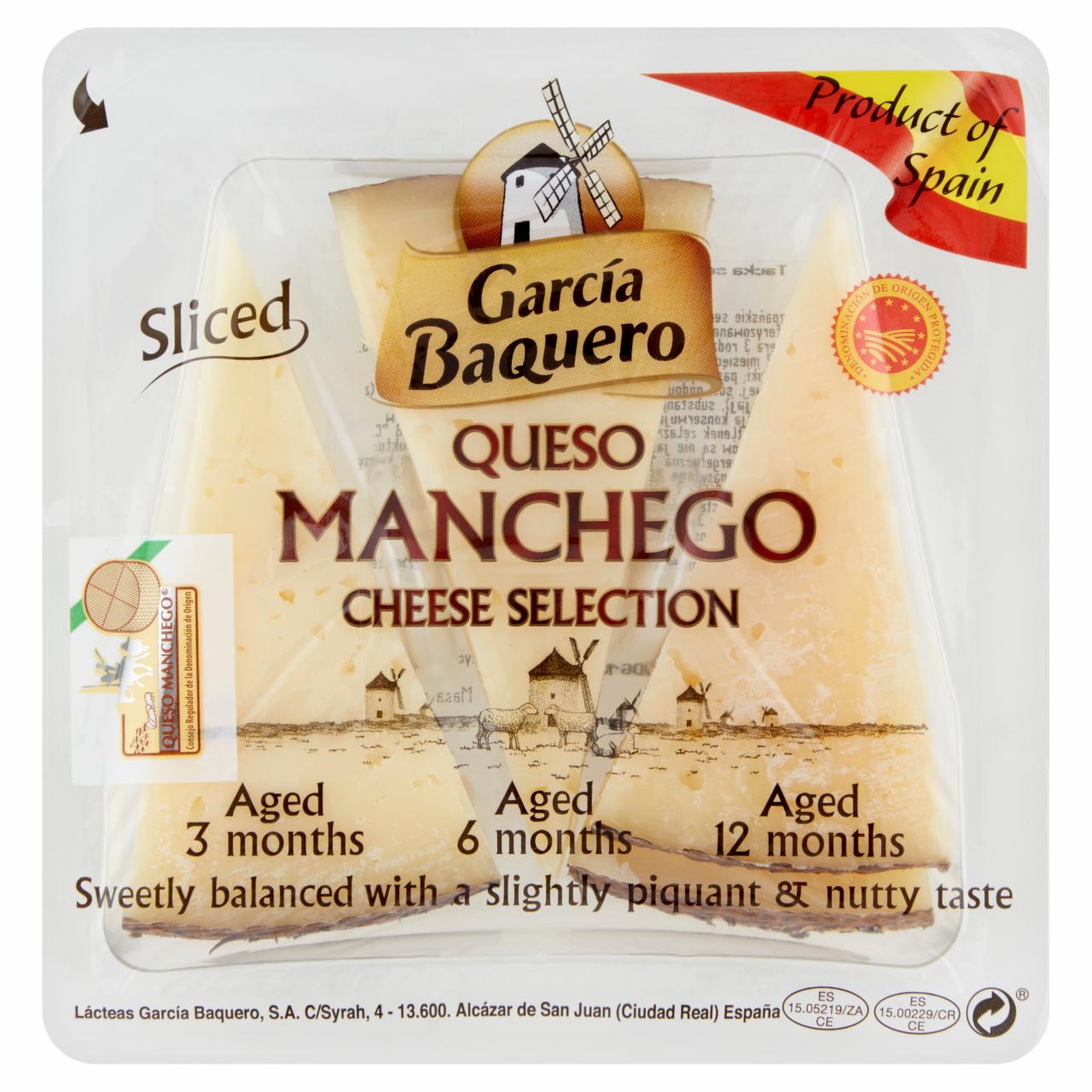 Zdjęcia - García Baquero Tacka serów owczych Queso Manchego DOP 110 g