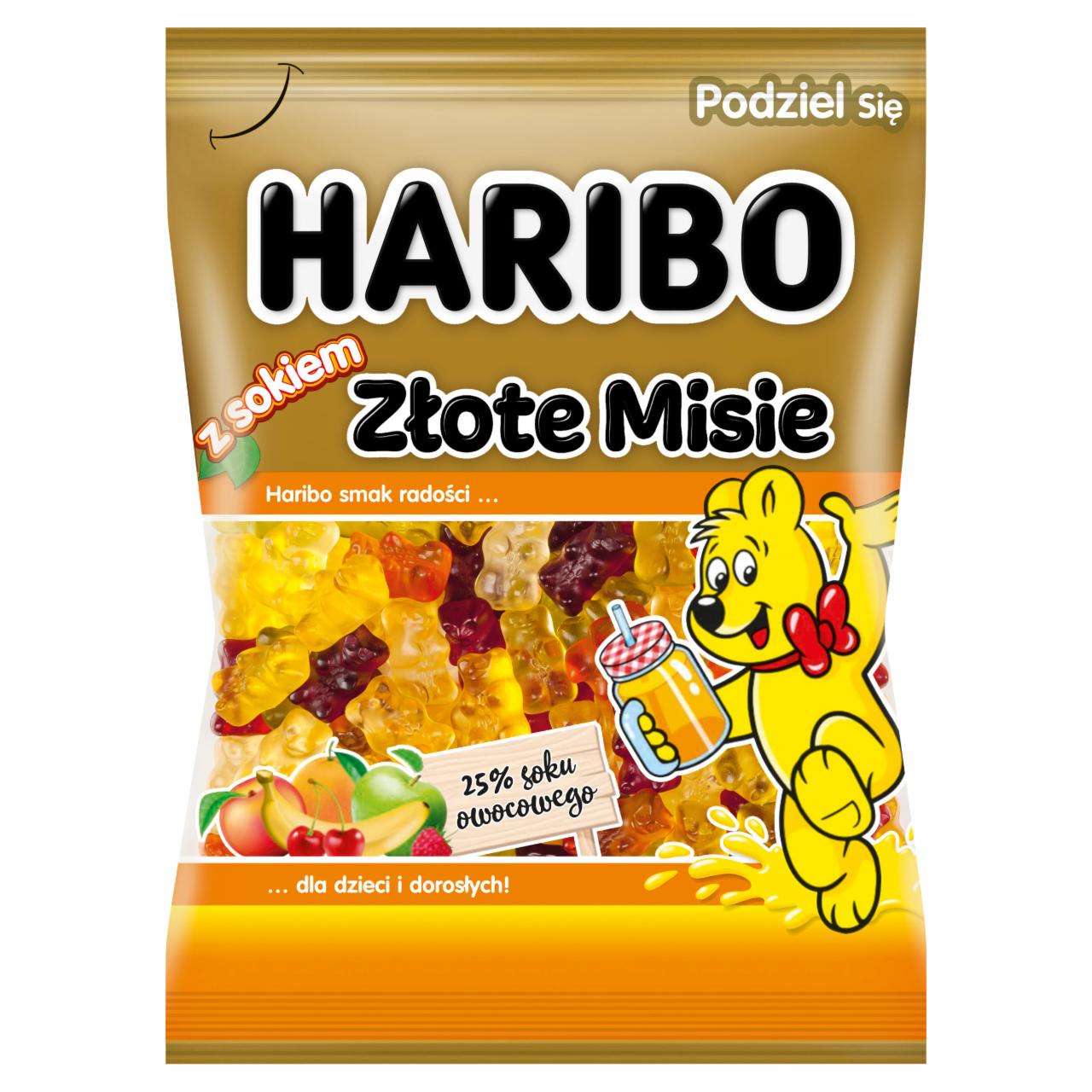 Zdjęcia - Haribo Złote Misie Żelki owocowe z sokiem 160 g