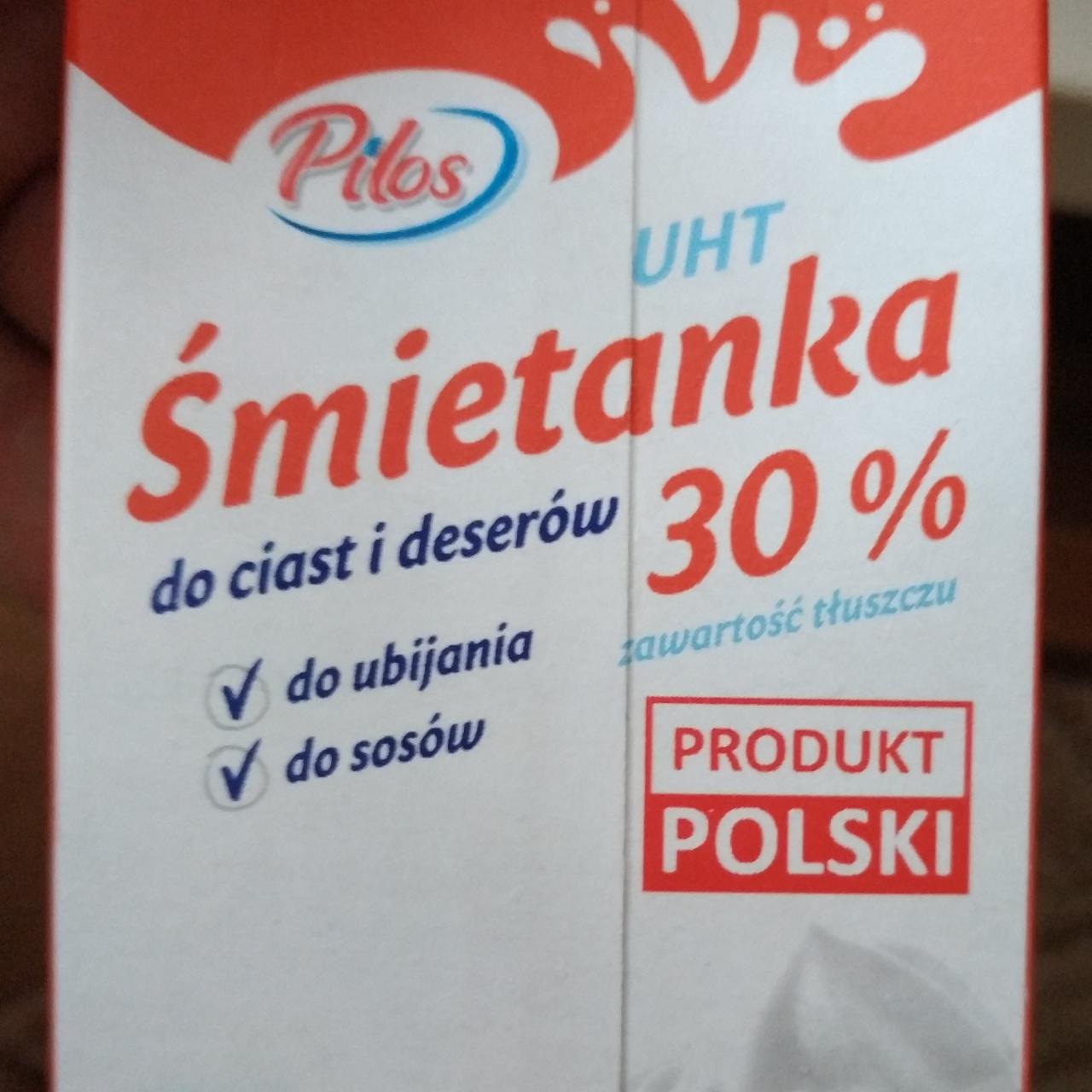 Zdjęcia - Śmietanka UHT 30% Pilos